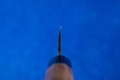 Hideo Kitaoka Shirogami Suminagashi Honesuki 150mm 7 Hideo Kitaoka Shirogami Suminagashi Honesuki 150mm -Helle Store DSC00027