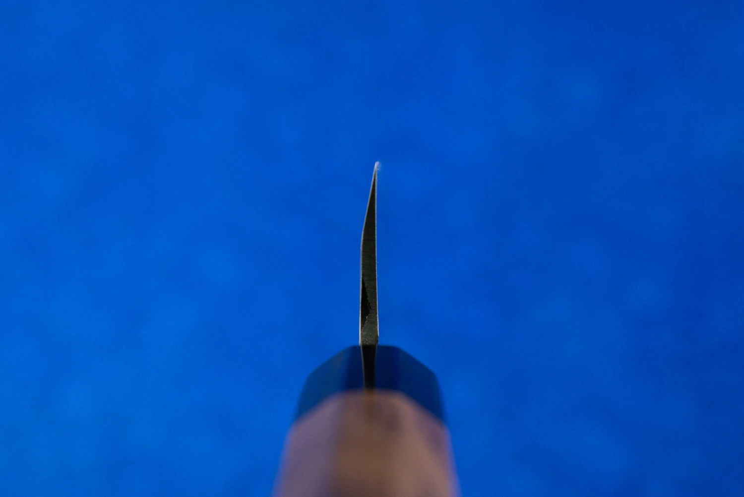 Hideo Kitaoka Shirogami Suminagashi Honesuki 150mm 5 Hideo Kitaoka Shirogami Suminagashi Honesuki 150mm - Image 3