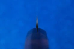 Hideo Kitaoka Shirogami Suminagashi Matsuba 210mm -Helle Store DSC00028