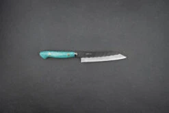 Nigara SG2 Kurouchi Tsuchime Western Kiritsuke Petty 150mm -Helle Store DSC01017