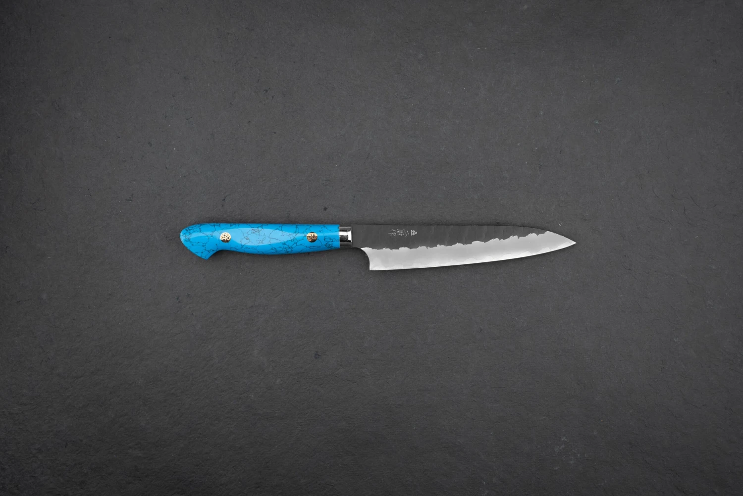 Nigara SG2 Kurouchi Tsuchime Western Petty 150mm 6 Nigara SG2 Kurouchi Tsuchime Western Petty 150mm - Image 4