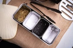 Stainless Yakumi Pan - 4 Compartments -Helle Store DSC01354 76754cd3 859d 4d87 b040 a7a1a07542d4