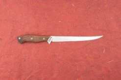 Diced Knives Flexible West Coast Fillet Knife 195mm -Helle Store Diced west coast fillet knife walnut 195mm 1