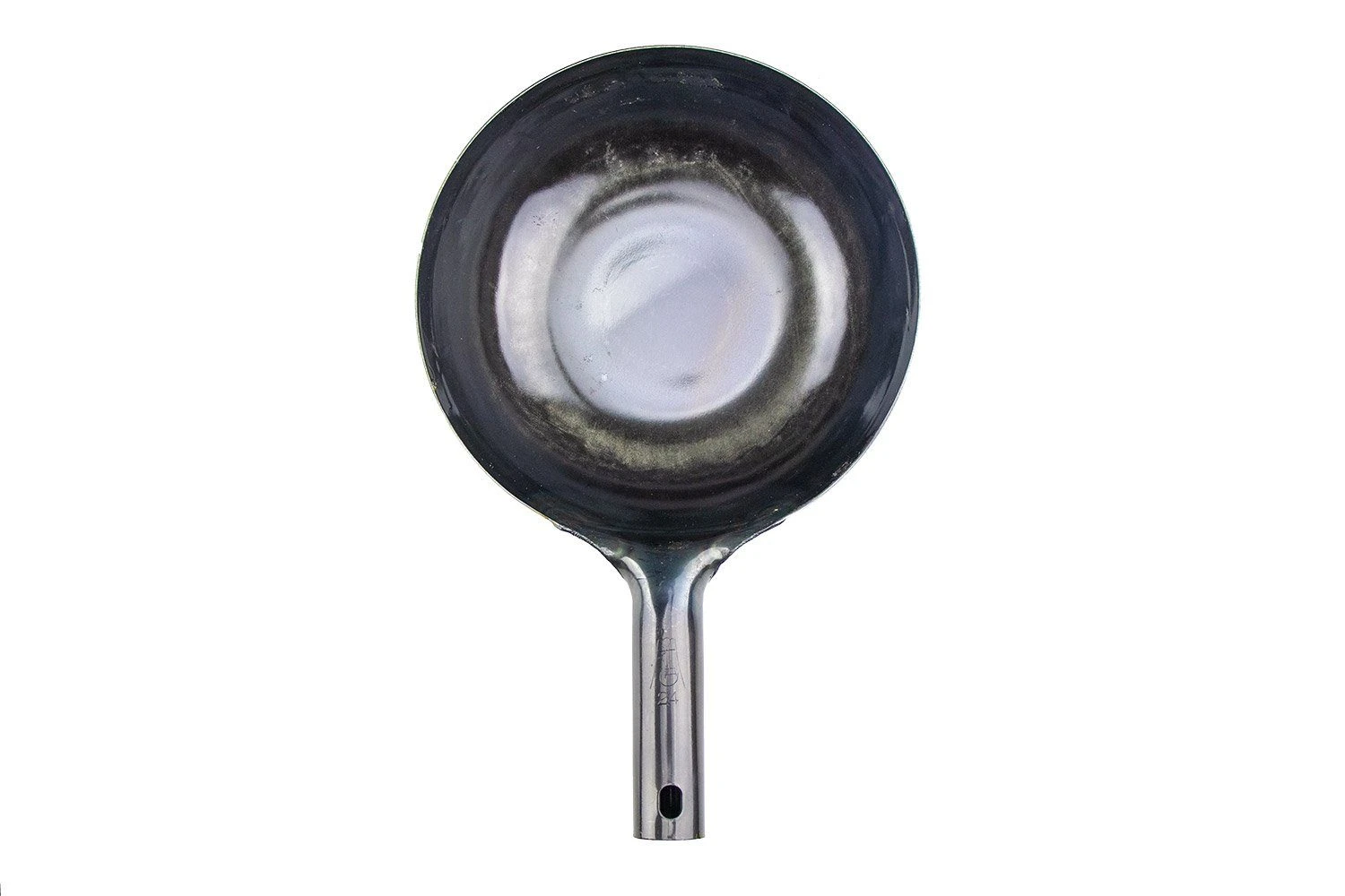 Yamada Uchidashi Hammered Steel Flat Bottom Wok 4 Yamada Uchidashi Hammered Steel Flat Bottom Wok - Image 2