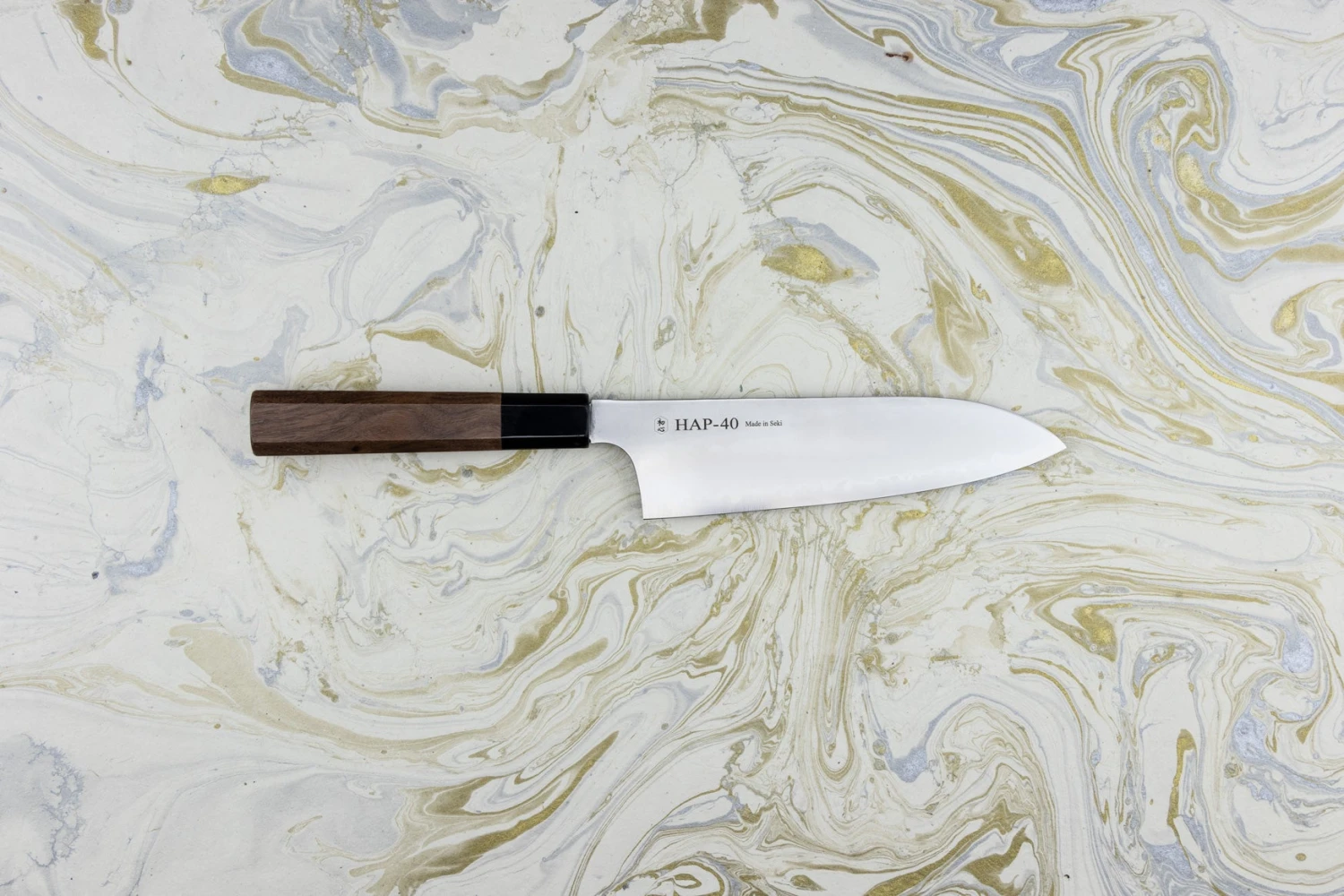 Hatsukokoro Hayabusa HAP40 Santoku 180mm 3 Hatsukokoro Hayabusa HAP40 Santoku 180mm