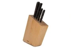 Hazaki 5 Piece Birchwood Knife Block