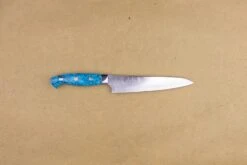 Yu Kurosaki SRS13 Damascus Turquoise Handle Petty 150mm