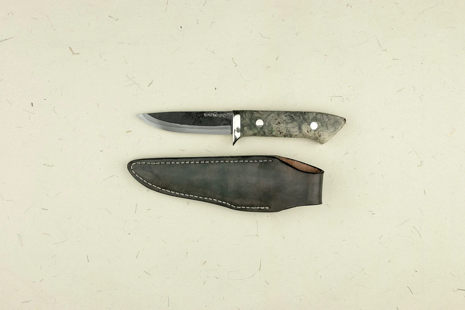Takeda NAS Moriya Stabilized Wood Hunting Knife 3 Takeda NAS Moriya Stabilized Wood Hunting Knife