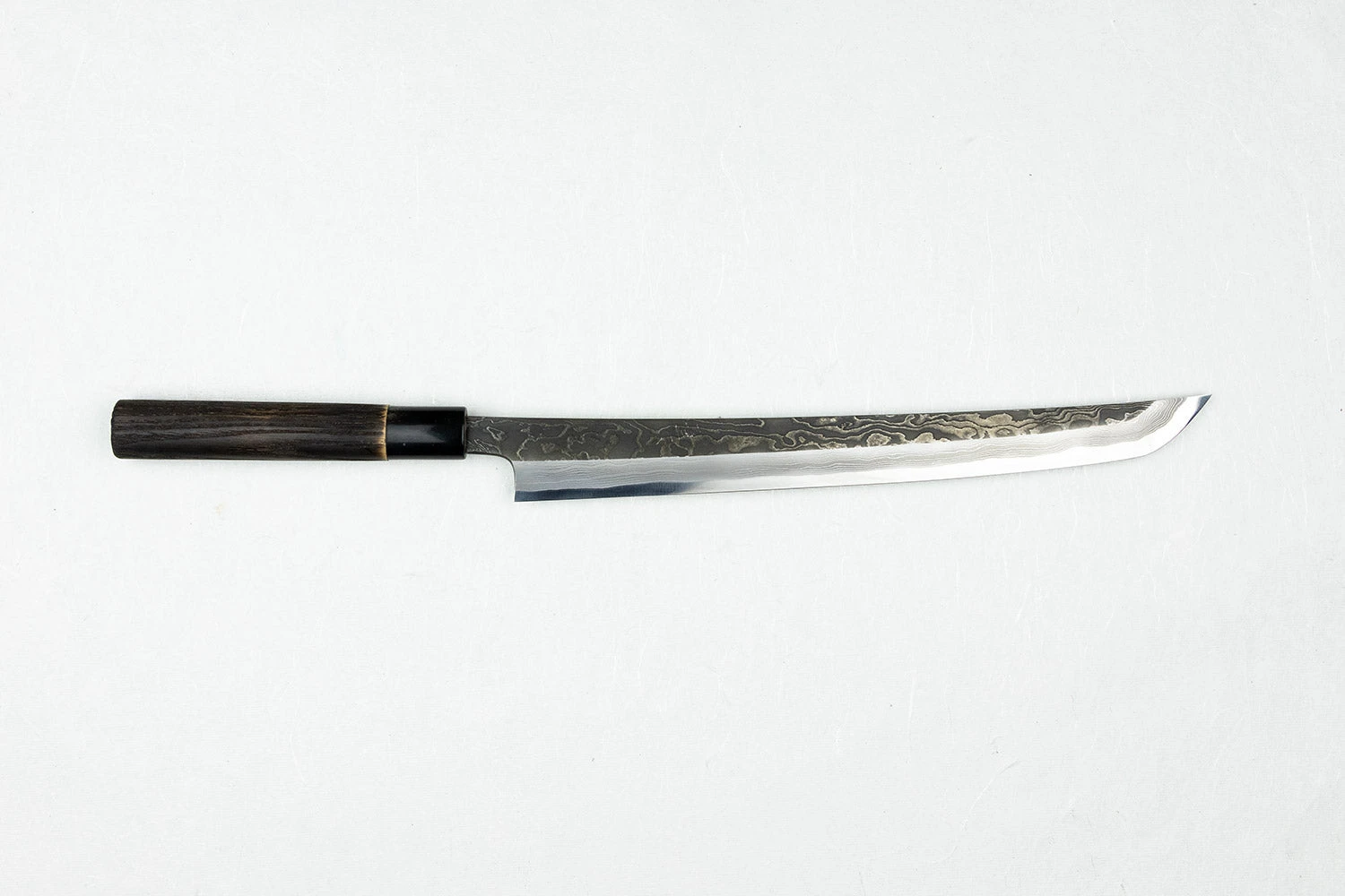 Masashi Shirogami Kuroshu Sakimaru Takobiki 300mm 3 Masashi Shirogami Kuroshu Sakimaru Takobiki 300mm