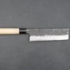 Mazaki Shirogami Nashiji Kurouchi Nakiri 165mm -Helle Store Mazaki .Shiro Nashiji 165 nakiri 1