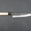 Mazaki Shirogami Nashiji Kurouchi Gyuto 210mm -Helle Store Mazaki .Shiro Nashiji 210 gyuto 1