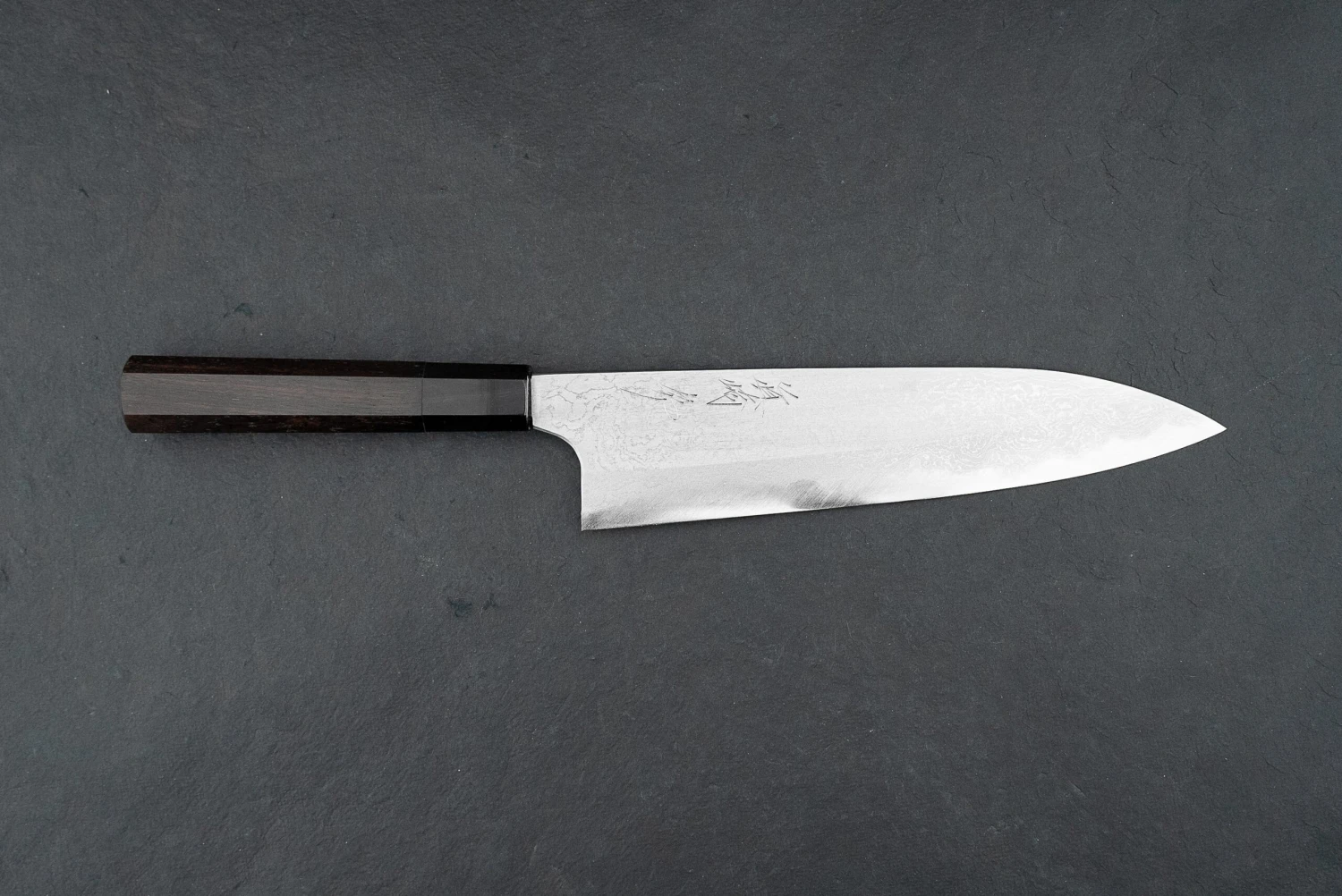 Mazaki Shiroichi Damascus Gyuto 210mm 3 Mazaki Shiroichi Damascus Gyuto 210mm