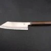 Mutsumi Hinoura V-toku Rainbow Damascus Hakata 180mm 1 Mutsumi Hinoura V-toku Rainbow Damascus Hakata 180mm -Helle Store Mutsumi Hinoura V Toku Rainbow Damascus hakata 180mm ebony stabilized