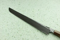 Nigara Anmon Aogami Damascus Sakimaru Takobiki 330mm -Helle Store Nigara Anmon Aogami Damascus Sakimaru Takobiki 330 3