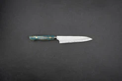 Nigara SG2 Migaki Tsuchime Western Petty 150mm -Helle Store Nigara Custom Migaki Petty 150 Striped