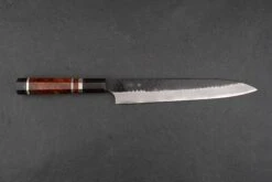 Custom Handle Nigara SG2 Kurouchi Tsuchime Sujihiki 240mm