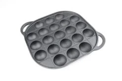 Pearl Metal Cast Iron Takoyaki Plate 21 Holes