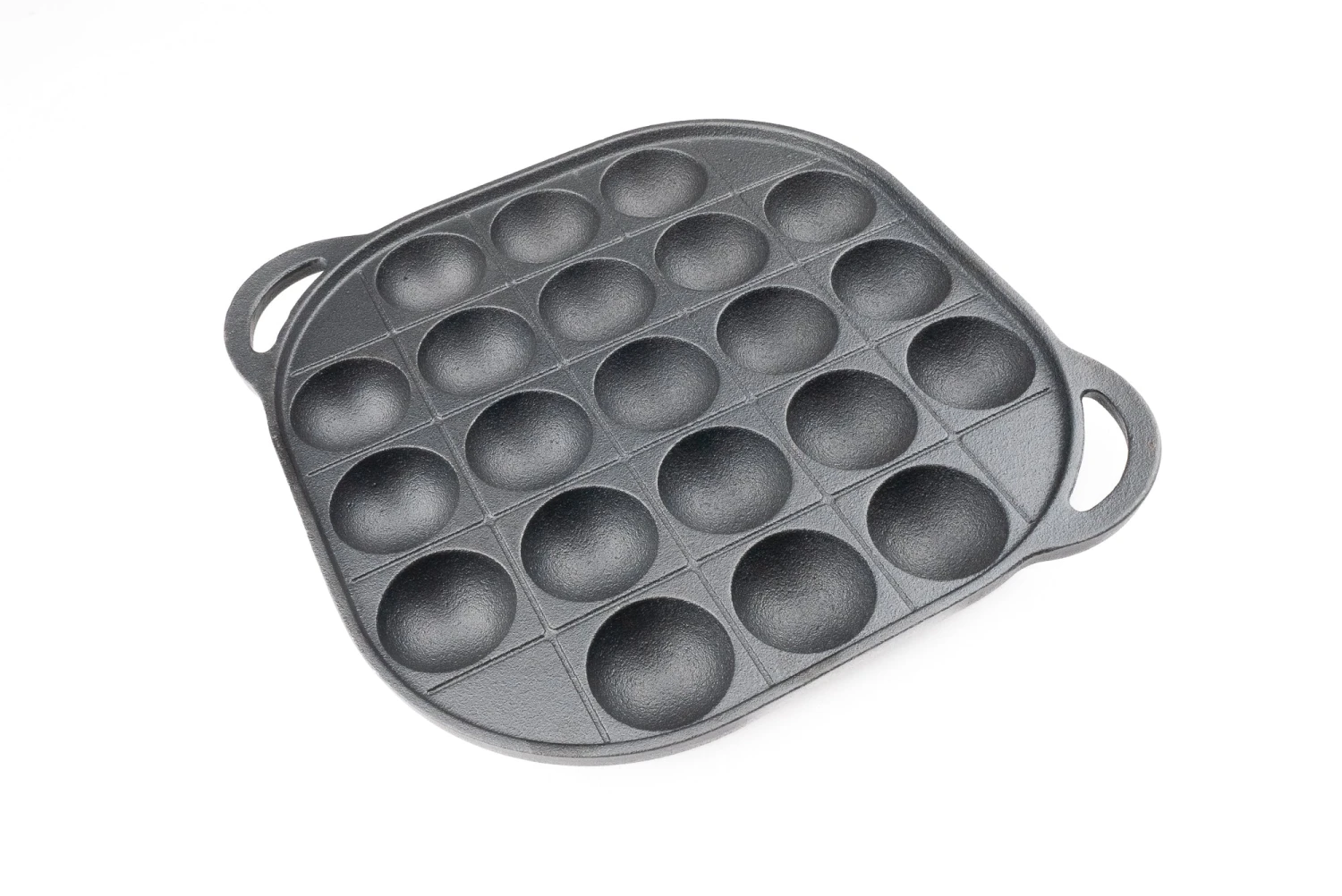 Pearl Metal Cast Iron Takoyaki Plate 21 Holes 3 Pearl Metal Cast Iron Takoyaki Plate 21 Holes
