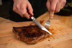 Mcusta Zanmai Classic Pro Damascus Flame 4 Piece Steak Knife Set 13 Mcusta Zanmai Classic Pro Damascus Flame 4 Piece Steak Knife Set -Helle Store Steak Cutting Mcusta 1