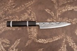 Tetsuhiro SG2 Damascus Kanko Kiritsuke Petty 135mm