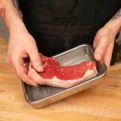 Arnest Hakadoru Stainless Steel Multipurpose Prep Pan -Helle Store Yoshikawa steak 1