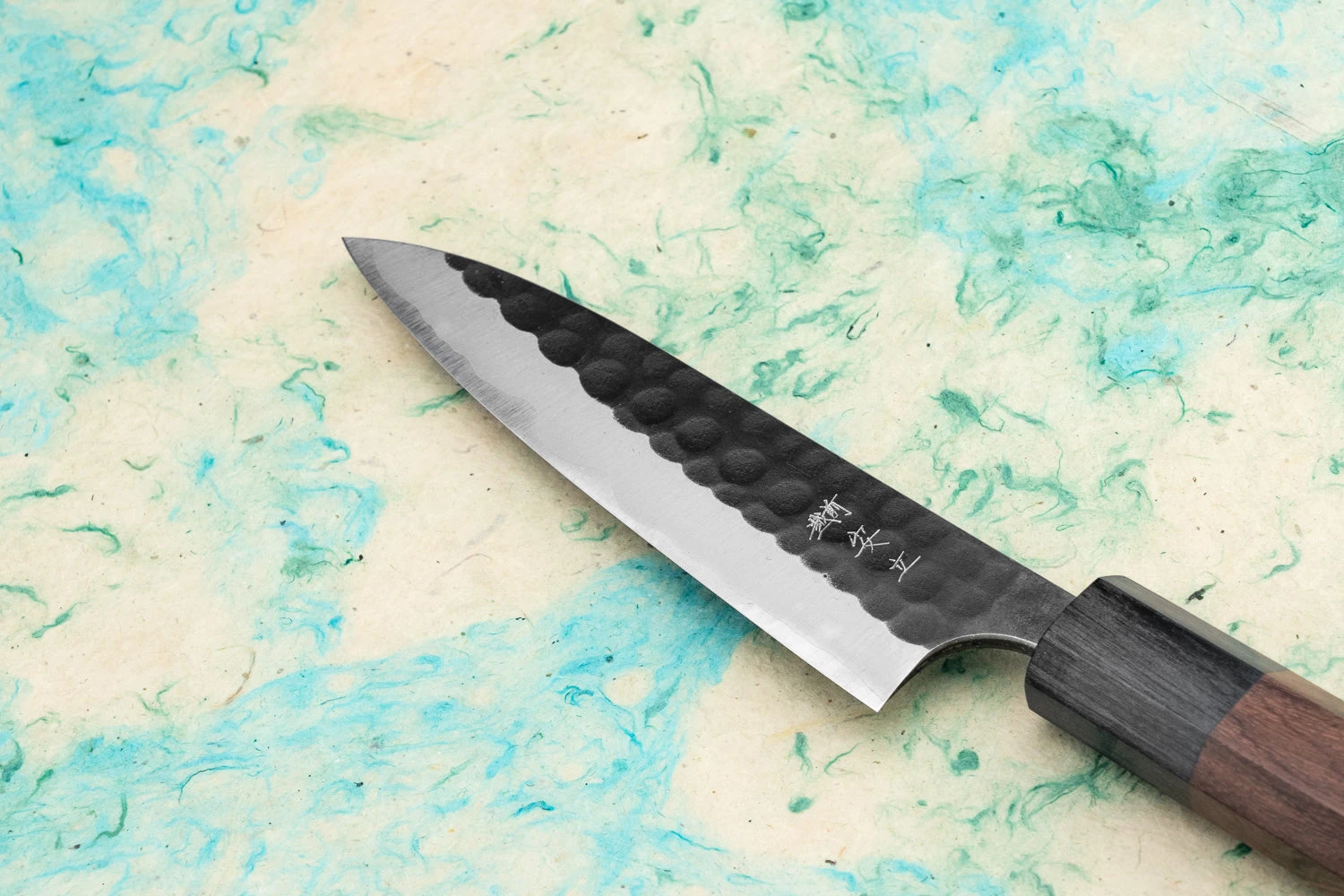 Anryu Hamono AS/S Kurouchi Tsuchime Wa Petty 135mm 4 Anryu Hamono AS/S Kurouchi Tsuchime Wa Petty 135mm - Image 2