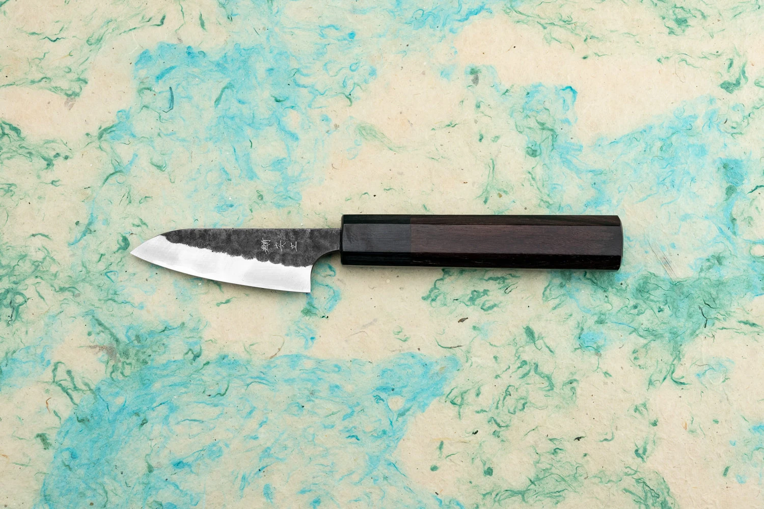 Anryu Hamono AS/S Kurouchi Tsuchime Wa Petty 70mm 3 Anryu Hamono AS/S Kurouchi Tsuchime Wa Petty 70mm