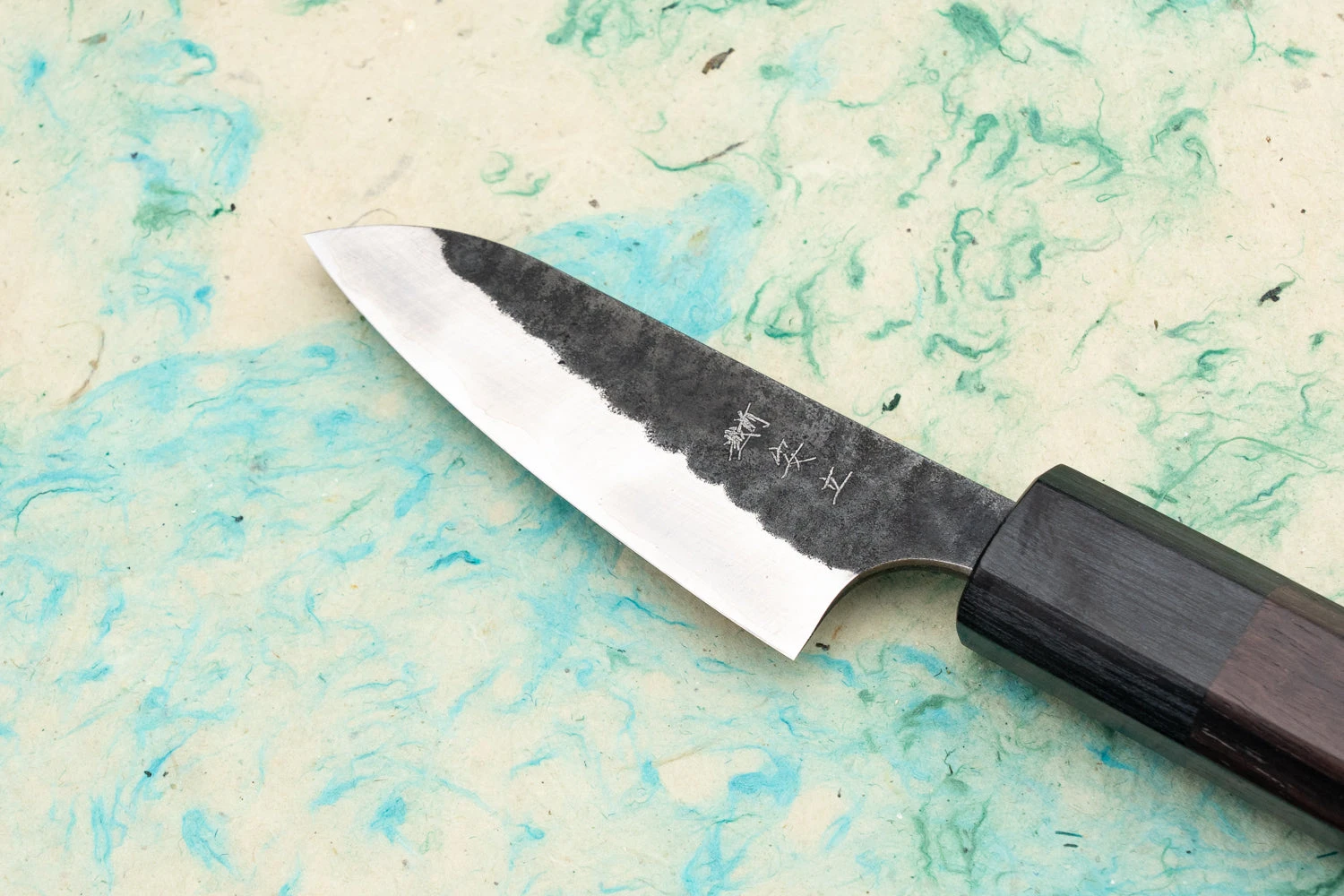 Anryu Hamono AS/S Kurouchi Tsuchime Wa Petty 70mm 4 Anryu Hamono AS/S Kurouchi Tsuchime Wa Petty 70mm - Image 2