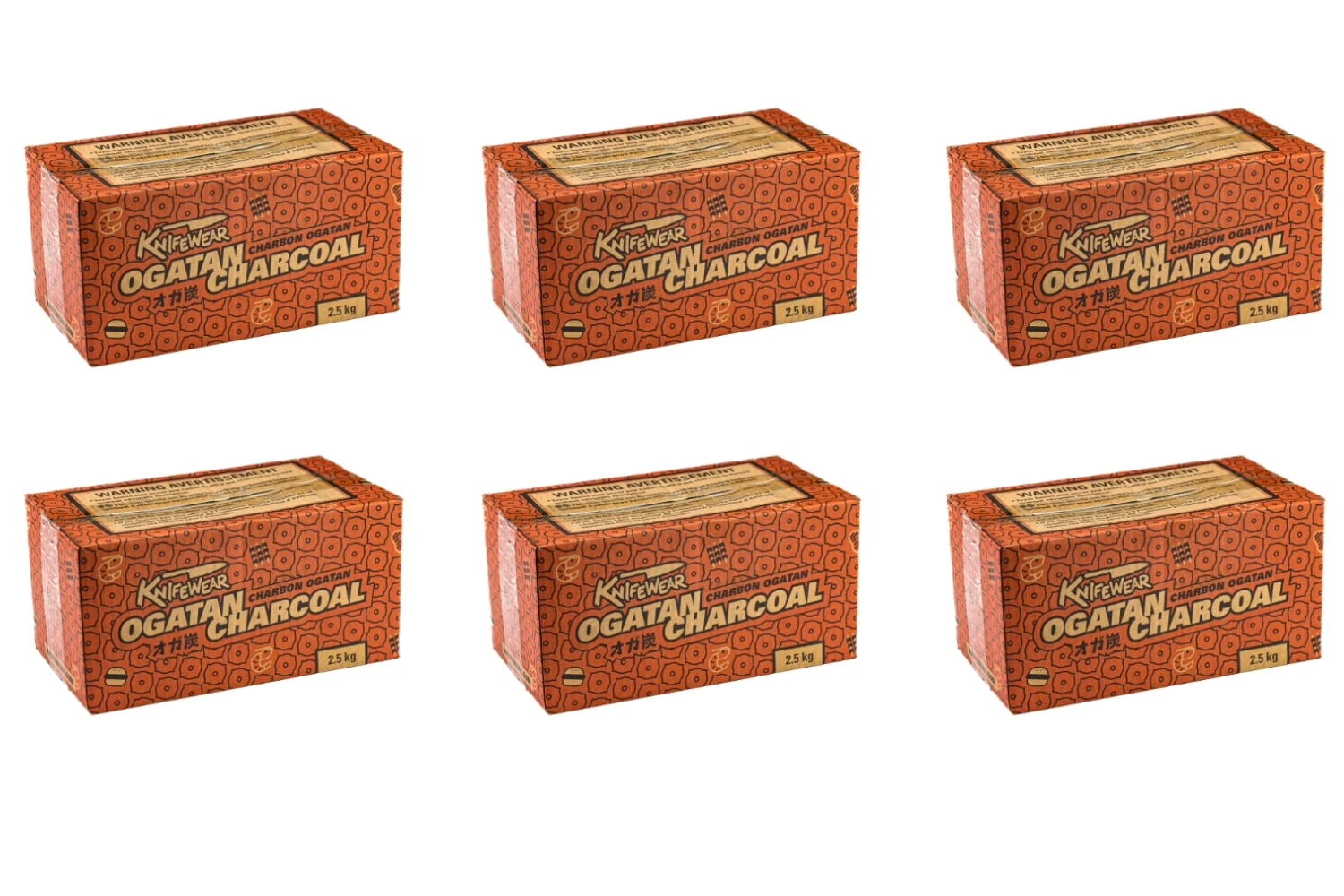 Knifewear Ogatan Charcoal - 6 Box Case 3 Knifewear Ogatan Charcoal - 6 Box Case