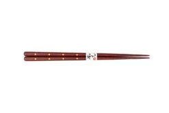 Wakasa Nuri Red Gold Dots Chopsticks