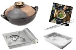 Donabe Japanese Clay Pot Starter Kit