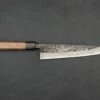 Sakai Takayuki Michiko Special Engraved Aogami Gyuto 210mm "Koi Carp" -Helle Store engraved gyuto koi kurouchi 1