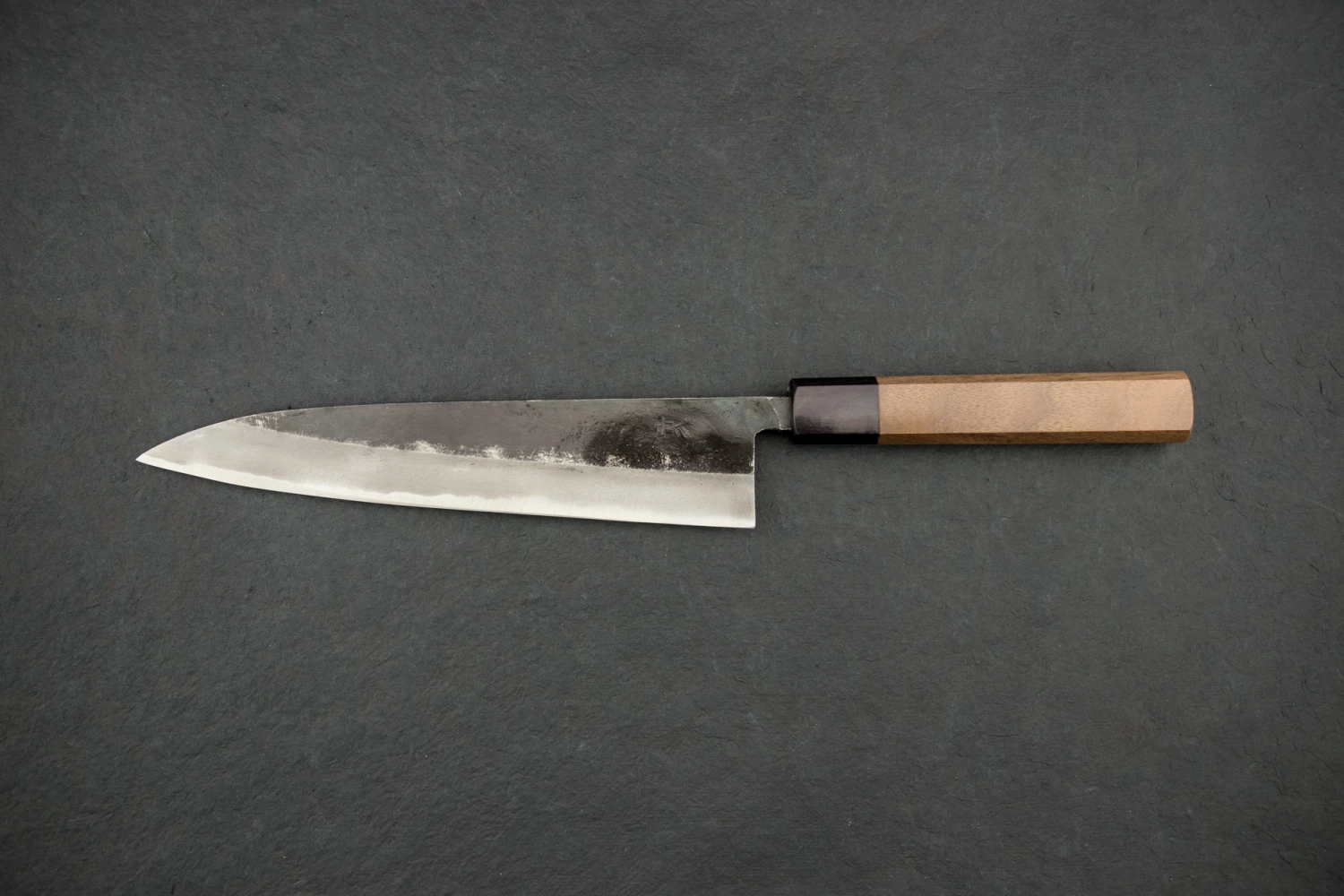 Sakai Takayuki Michiko Special Engraved Aogami Gyuto 210mm "Koi Carp" 4 Sakai Takayuki Michiko Special Engraved Aogami Gyuto 210mm "Koi Carp" - Image 2