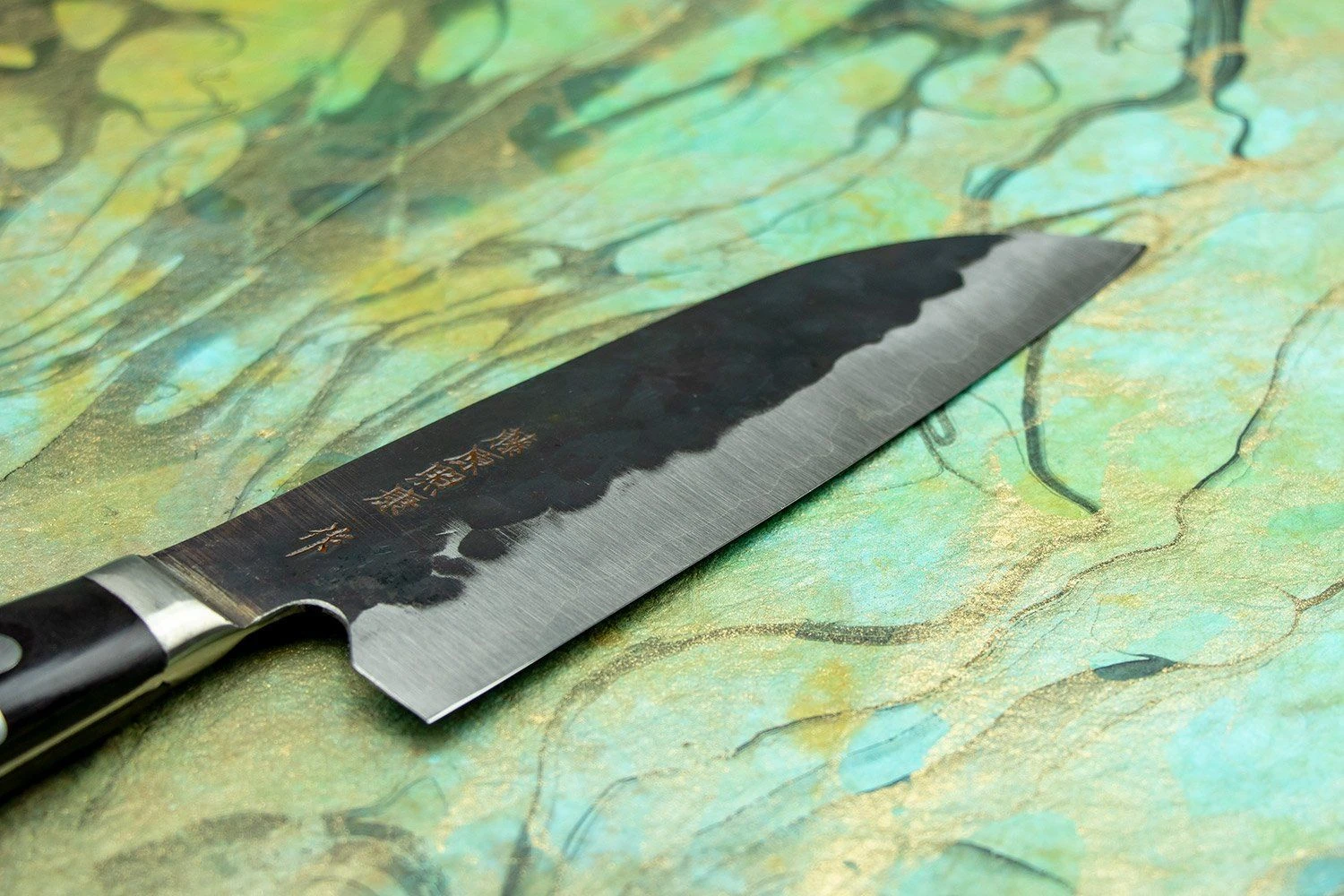 Fujiwara Western Denka Santoku 165mm 4 Fujiwara Western Denka Santoku 165mm - Image 2