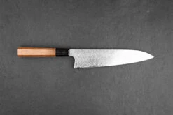 Hatsukokoro Ginyo Ginsan Damascus Gyuto 210mm