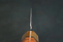 Yoshikazu Ikeda Aogami Super Honyaki Mirror Namiukashi Gyuto 240mm -Helle Store ikeda yoshikazu honyaki mirror namiukashi gyuto 240 4