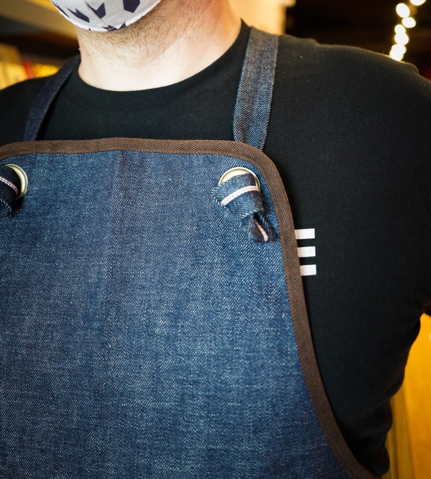 West Japan Tool Okayama Denim Apron 4 West Japan Tool Okayama Denim Apron - Image 2