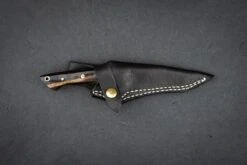 Ken Kageura Drop Point Outdoor Knife 70mm -Helle Store kageura drop point outdoor knife 70 2