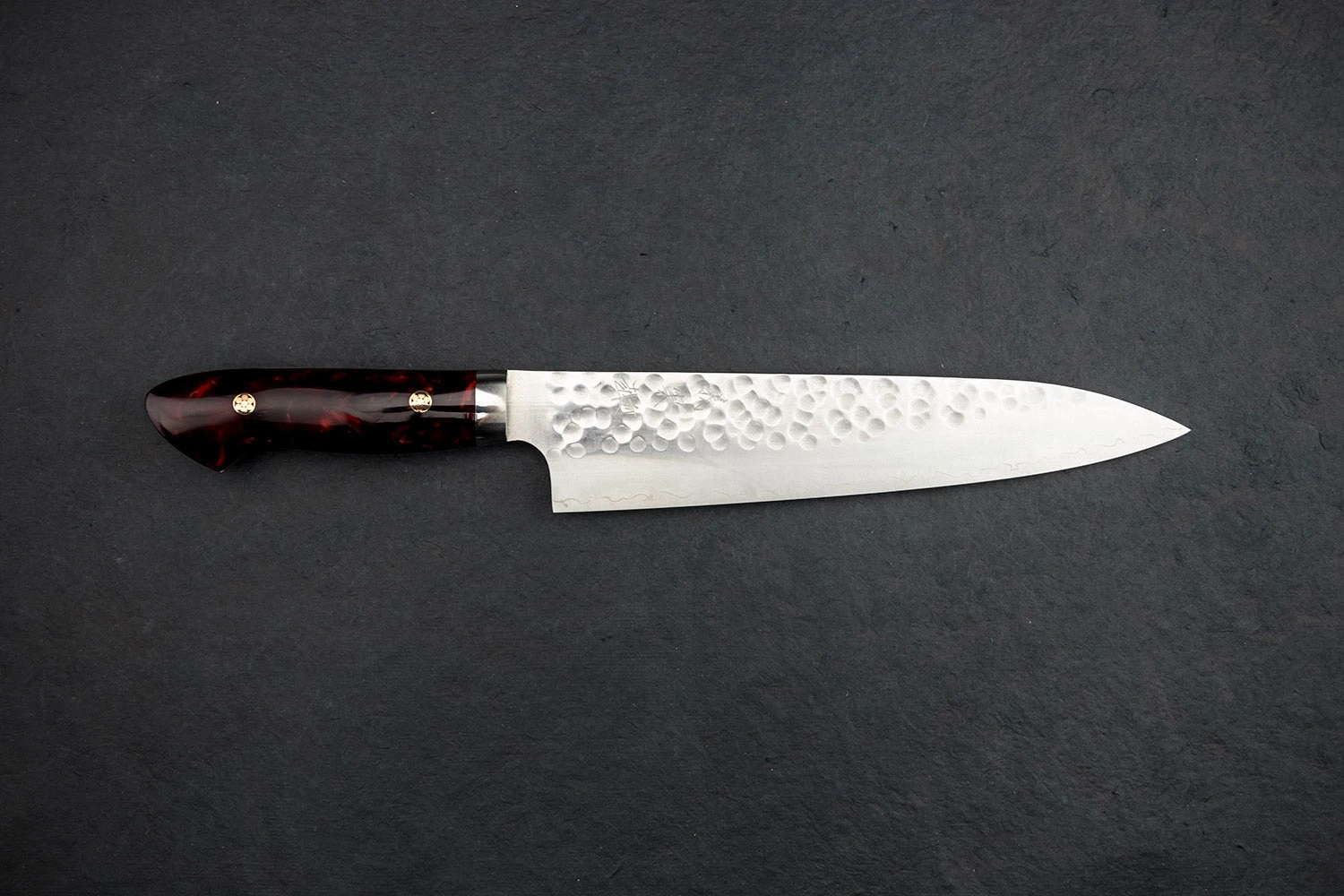 Yoshimi Kato SG2 Tsuchime Western Gyuto 210mm 3 Yoshimi Kato SG2 Tsuchime Western Gyuto 210mm