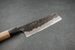 Kisuke Manaka Shirogami 2 Honwarikomi Kurouchi Tsuchime Nakiri 165mm -Helle Store kisuke shirogami 2 honwarikomi kurochi tsuchime nakiri 165mm 3