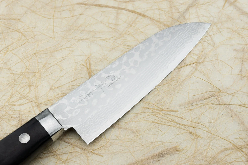 Masutani VG10 Damascus Western Ko-Santoku 130mm 4 Masutani VG10 Damascus Western Ko-Santoku 130mm - Image 2