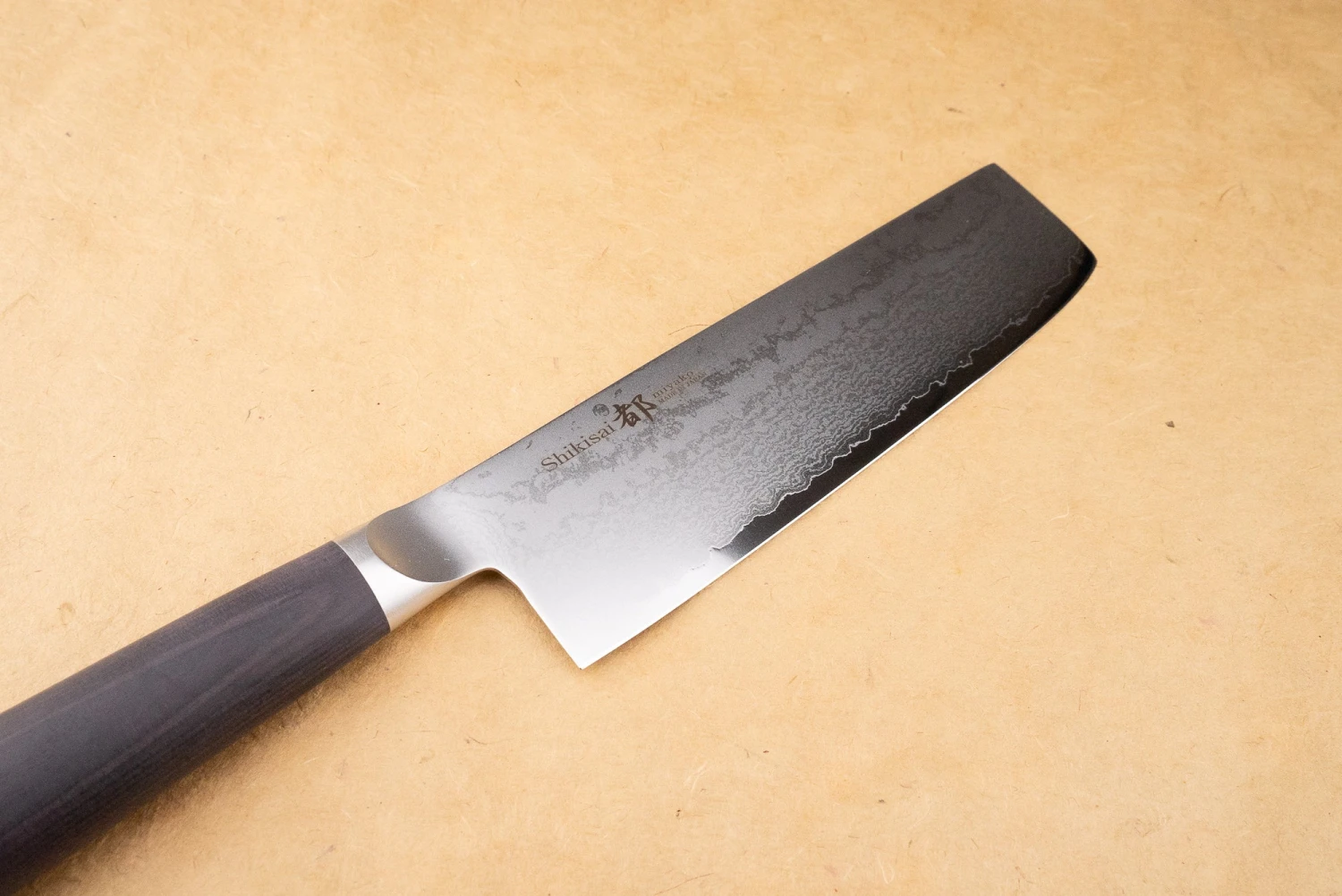 Shizu Hamono Shikisai Miyako Nakiri 170mm 4 Shizu Hamono Shikisai Miyako Nakiri 170mm - Image 2
