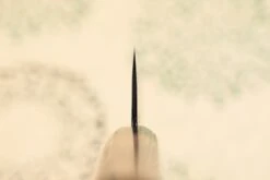 Moritaka AS Kurouchi Santoku 130mm -Helle Store moritaka aogami super kurouchi petty 3 2