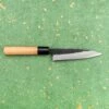 Muneishi Aogami Stainless Kurouchi Petty 120mm -Helle Store muneishi aogami stainless kurouchi petty 120 1
