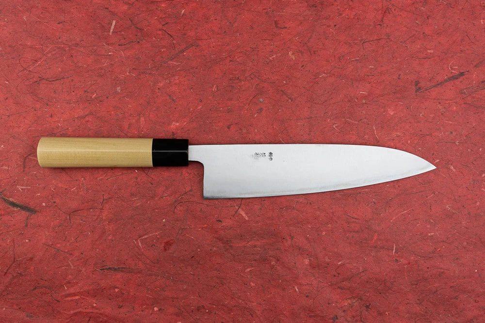 Munetoshi Shirogami Migaki Gyuto 210mm 3 Munetoshi Shirogami Migaki Gyuto 210mm
