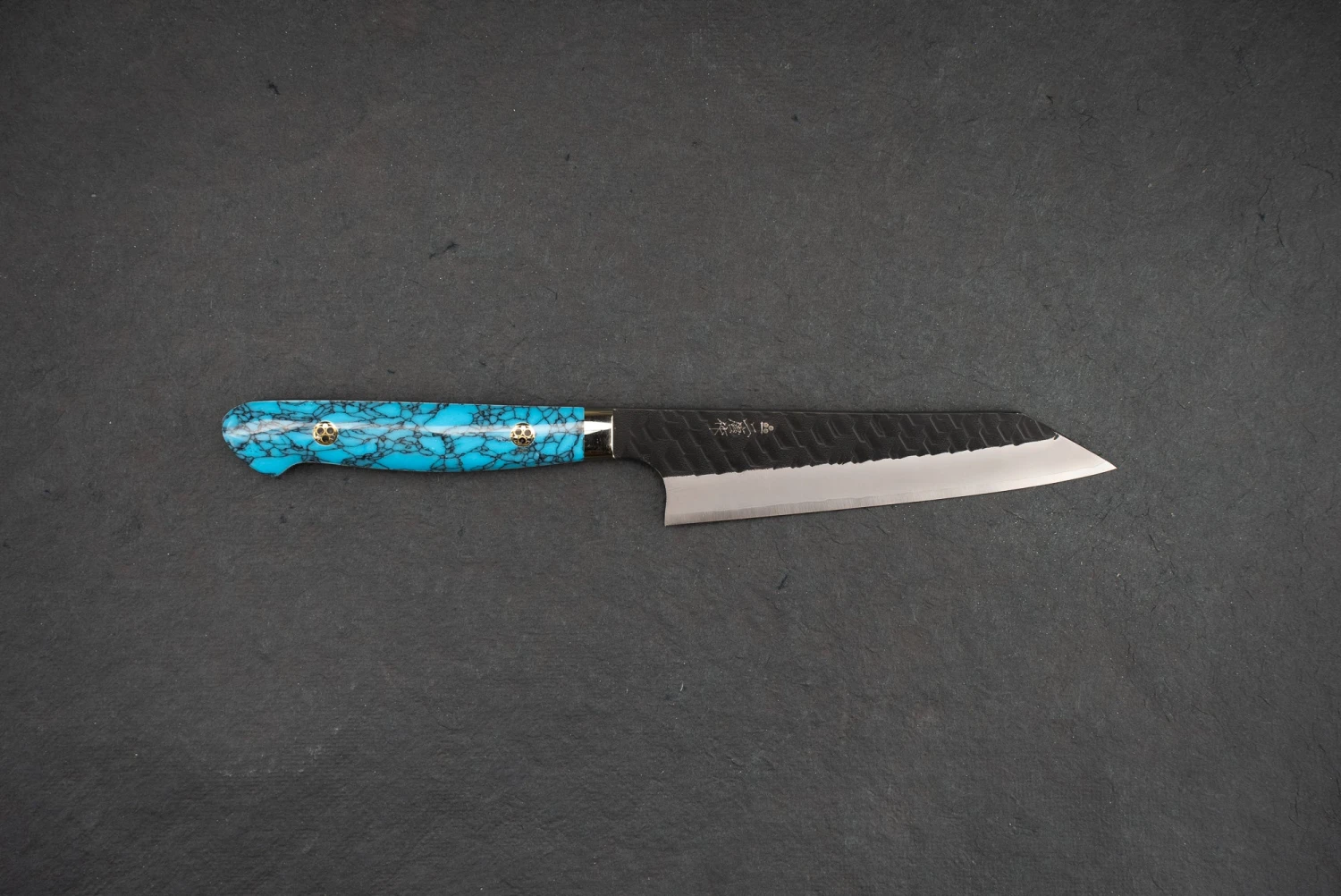 Nigara SG2 Kurouchi Tsuchime Western Honesuki 150mm 4 Nigara SG2 Kurouchi Tsuchime Western Honesuki 150mm - Image 2