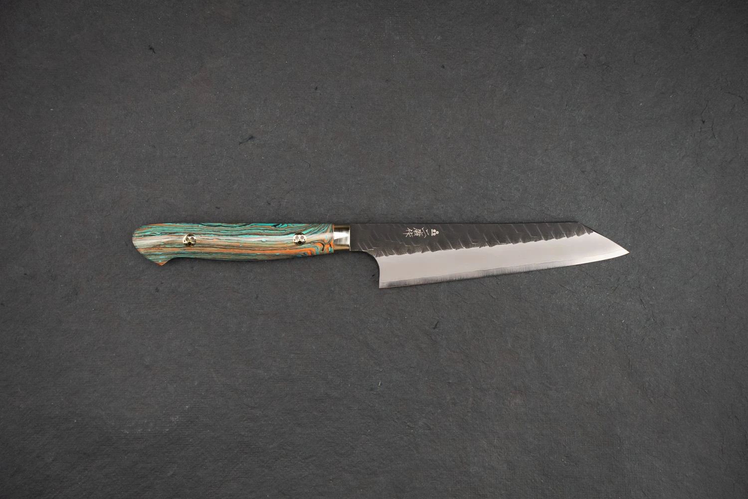 Nigara SG2 Kurouchi Tsuchime Western Honesuki 150mm 5 Nigara SG2 Kurouchi Tsuchime Western Honesuki 150mm - Image 3