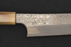 Nigara Ginsan Kurozome Damascus Sakimaru Yanagiba 300mm -Helle Store nigara kurozome damascus sakimaru yanagiba 300 3