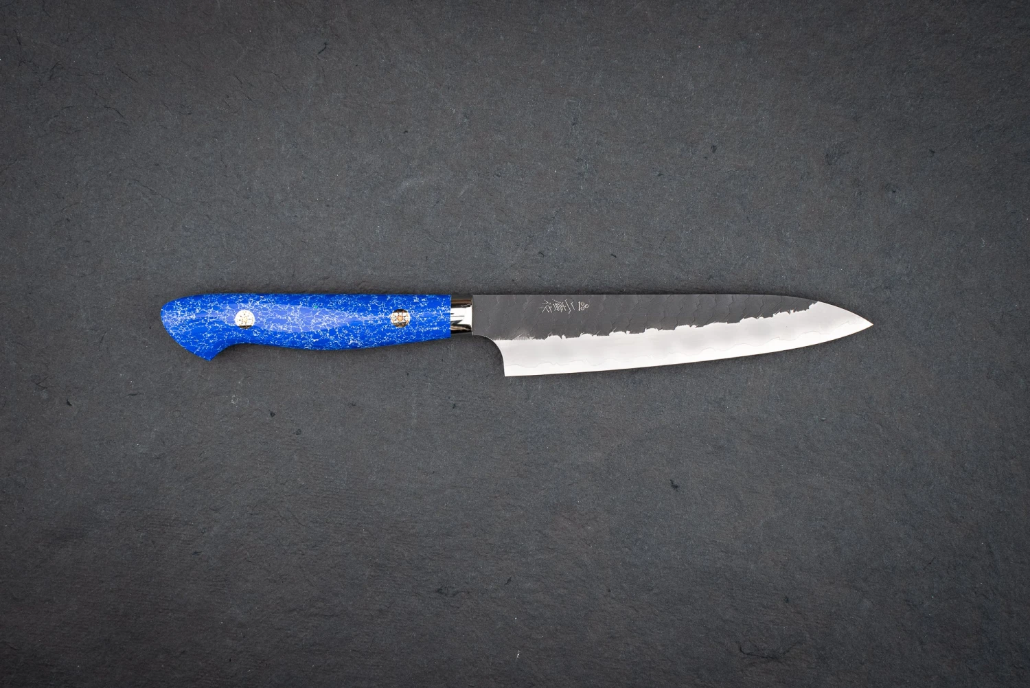 Nigara SG2 Kurouchi Tsuchime Western Petty 150mm 4 Nigara SG2 Kurouchi Tsuchime Western Petty 150mm - Image 2