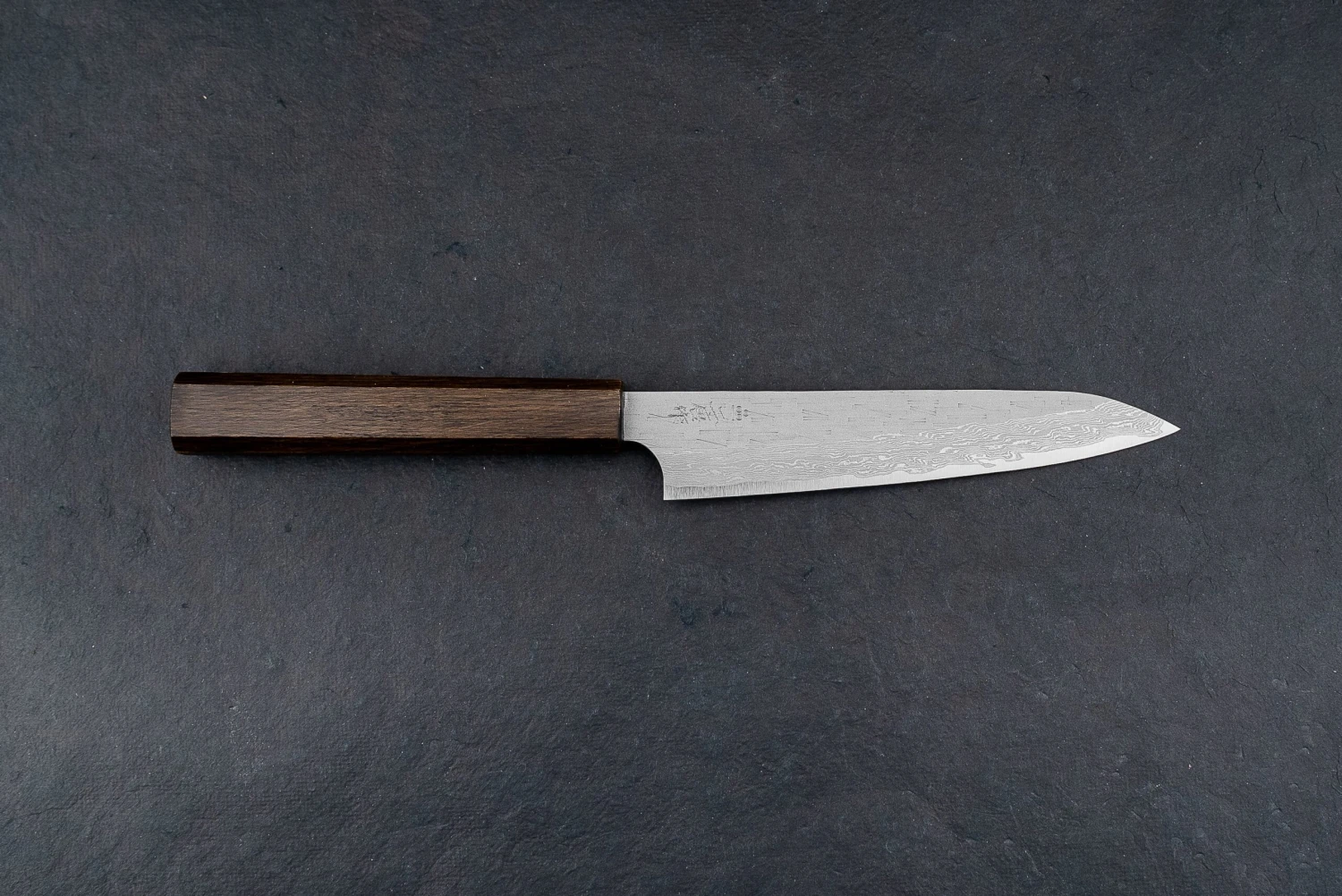 Nigara VG XEOS Tsuchime Damascus Petty 160mm 3 Nigara VG XEOS Tsuchime Damascus Petty 160mm